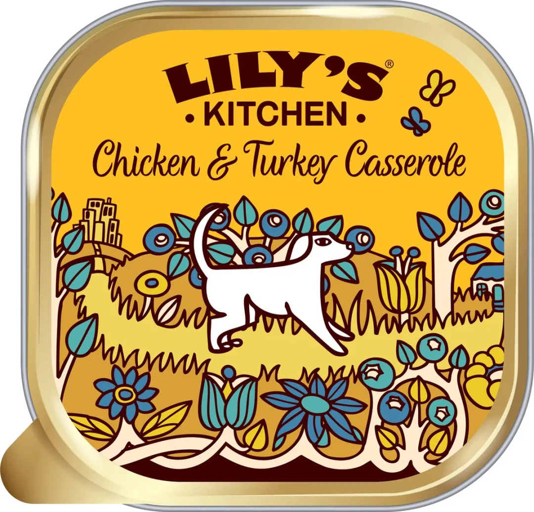 Lily's Kitchen Hondenvoer Natvoer Stoofpot Kip & Kalkoen 10x150g