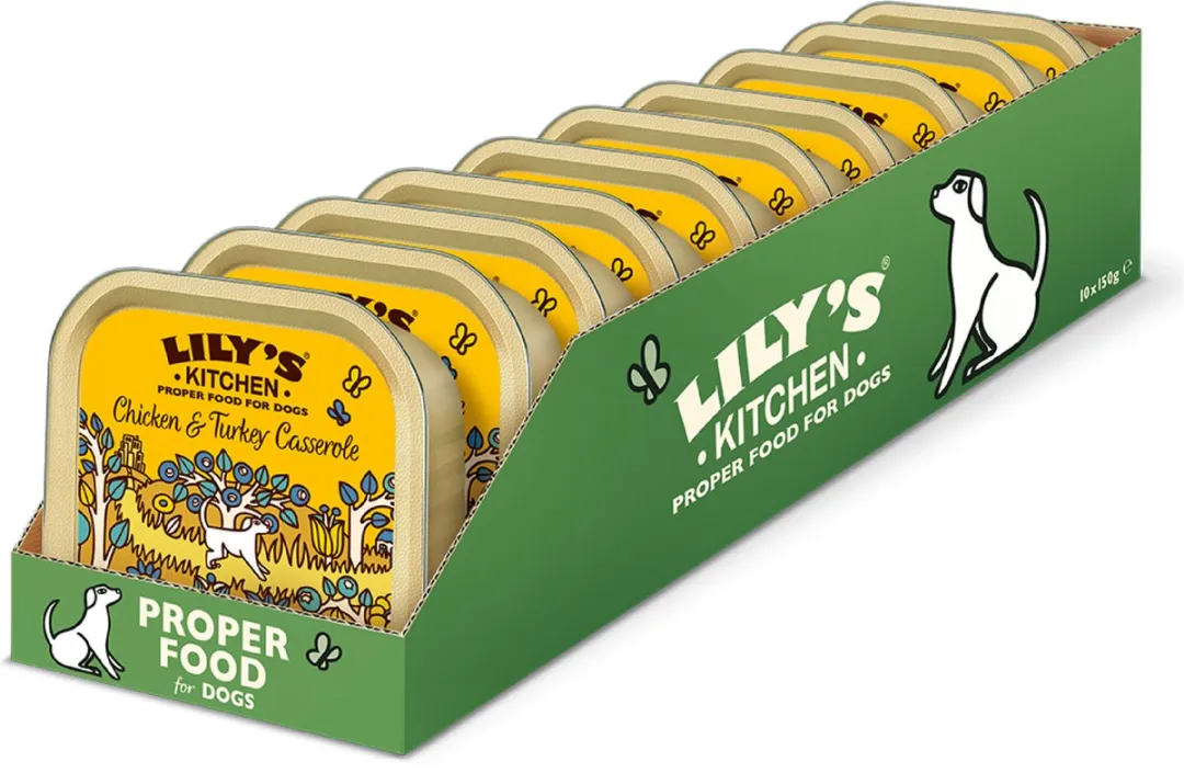 Lily's Kitchen Hondenvoer Natvoer Stoofpot Kip & Kalkoen 10x150g