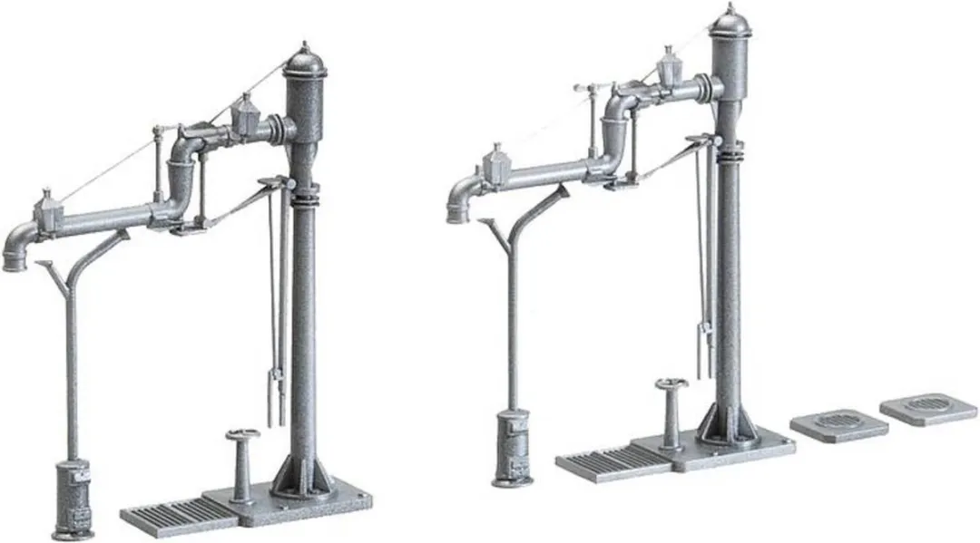 Faller Zwenkbare Waterkranen H0 Modelbouwdecoratie - 2 Stuks