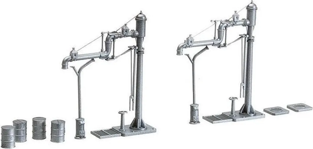 Faller Zwenkbare Waterkranen H0 Modelbouwdecoratie - 2 Stuks