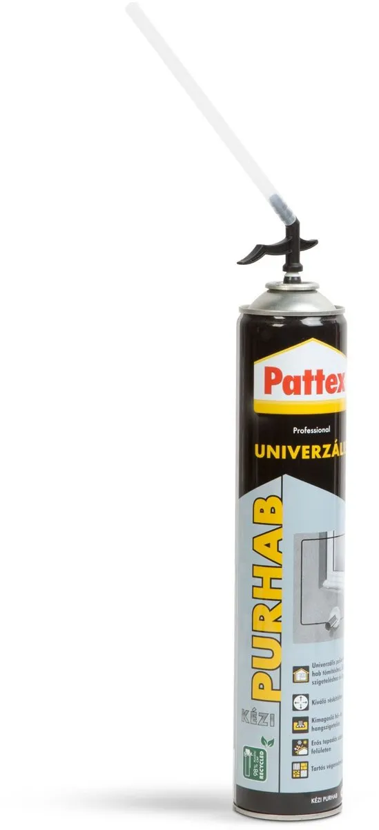 Pattex Universeel PUR Montageschuim 750ml - Geel