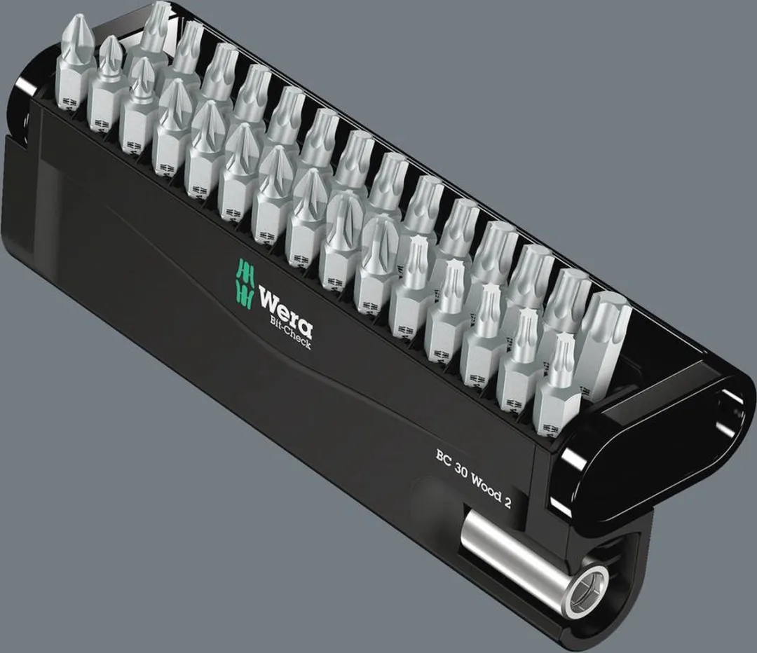 Wera Bit-Check 30 Wood 2 SB 05057438001 Bitset - 30-delig