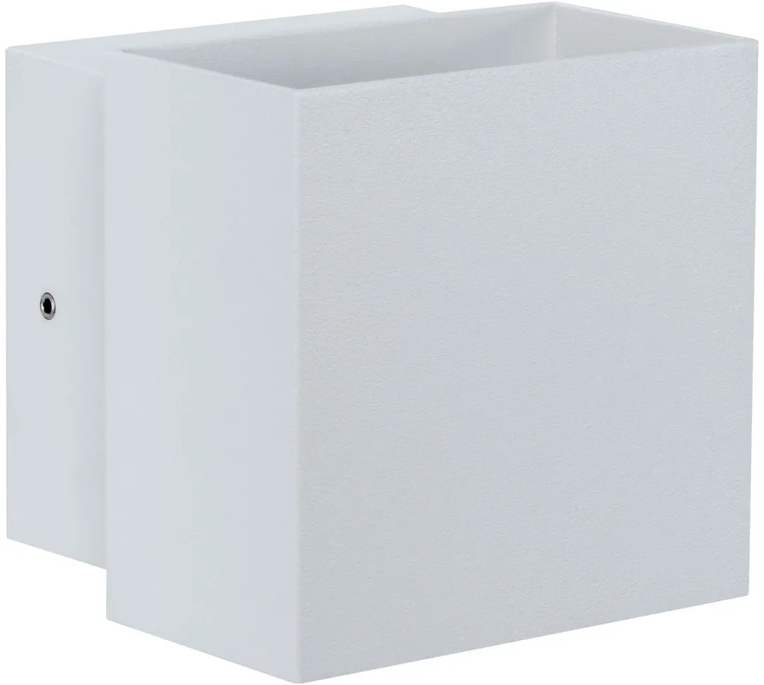 Paulmann LED Wandlamp Cybo IP65 2x3,5W 2700K - Wit Aluminium