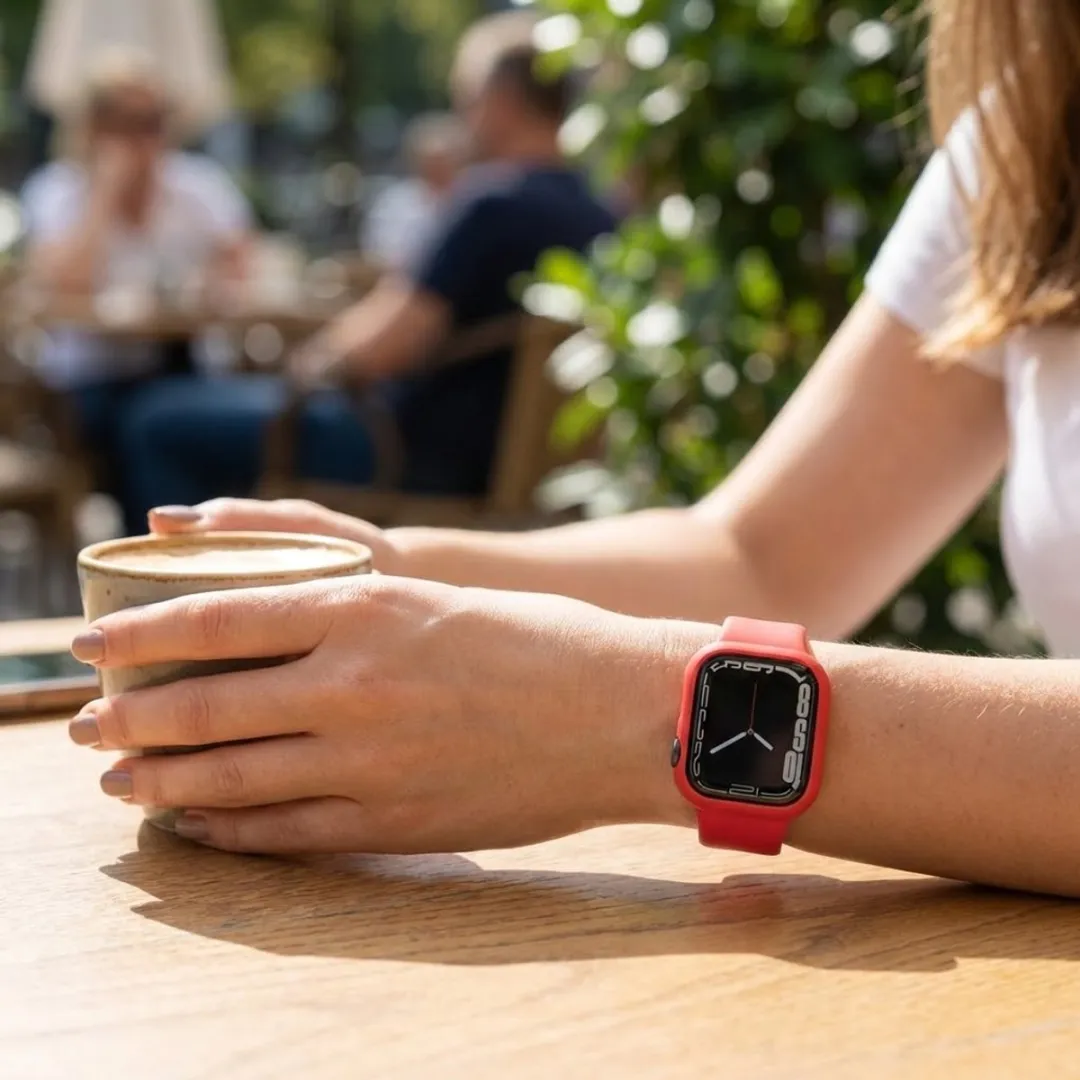 NUVEX Meerkleurige Beschermhoes Apple Watch 38mm - 8-delige set