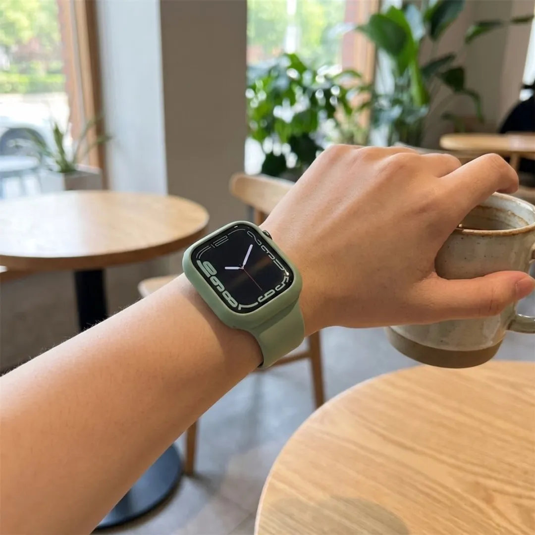NUVEX Meerkleurige Beschermhoes Apple Watch 38mm - 8-delige set