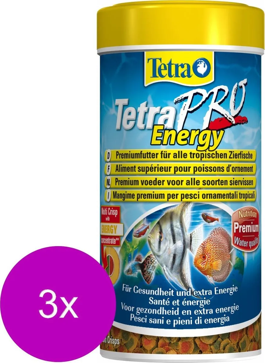 Tetra Pro Crisps Vissenvoer - 750ml (3x250ml)