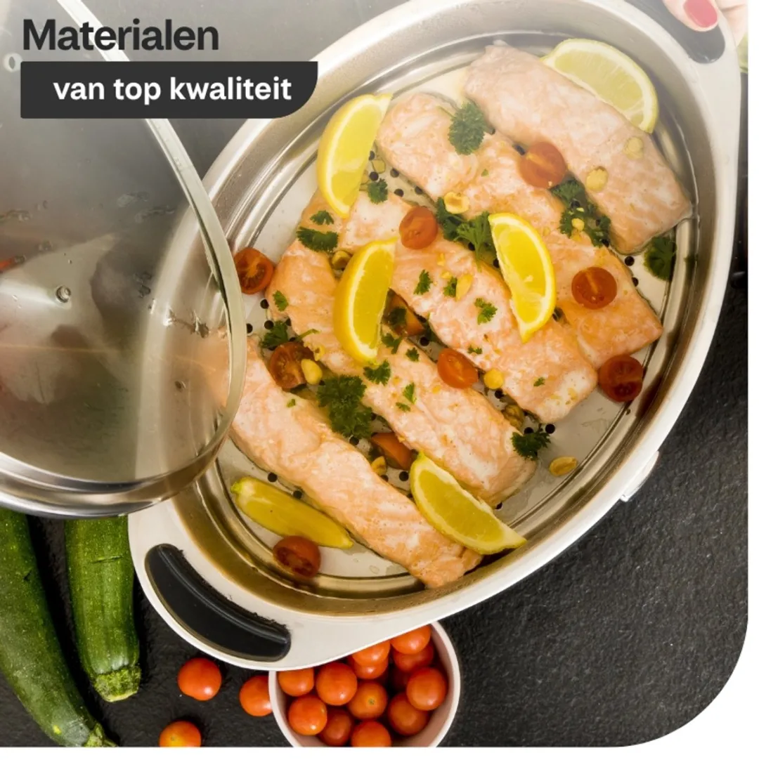 Magimix 11582 Stoomkoker 5.5L - 4 Zones - Zwart/RVS