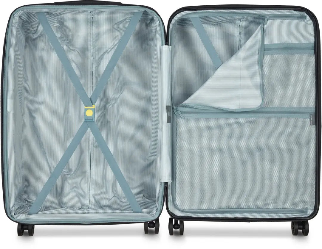 Delsey Air Armour Koffer 77cm - 112L - Zwart - afbeelding 4 van 6