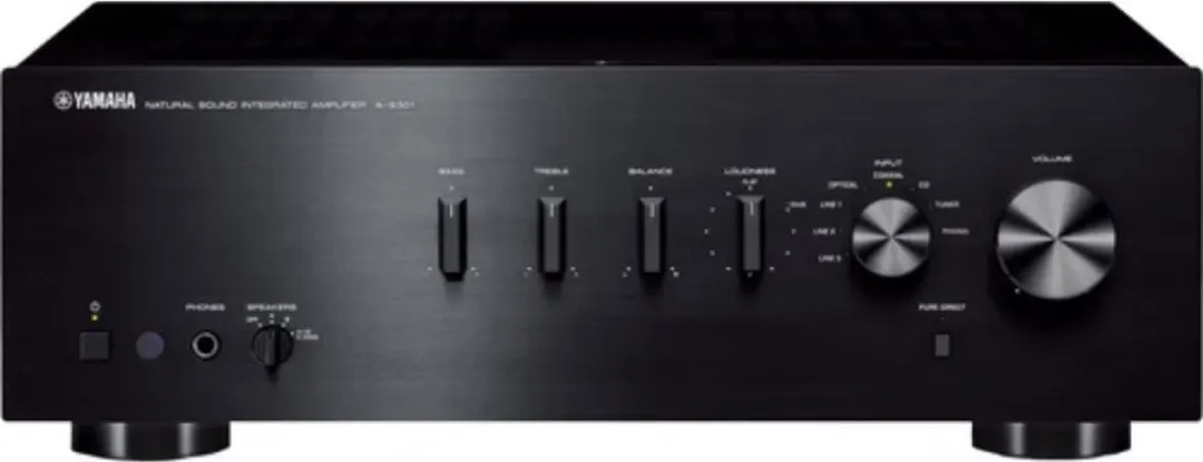Yamaha A-S301 Geïntegreerde Versterker - 95W - Zwart