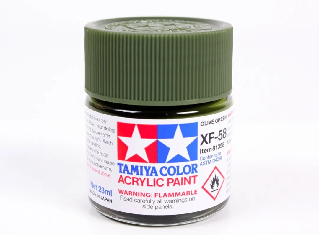 Tamiya XF-58 Olive Green Acrylverf 23ml