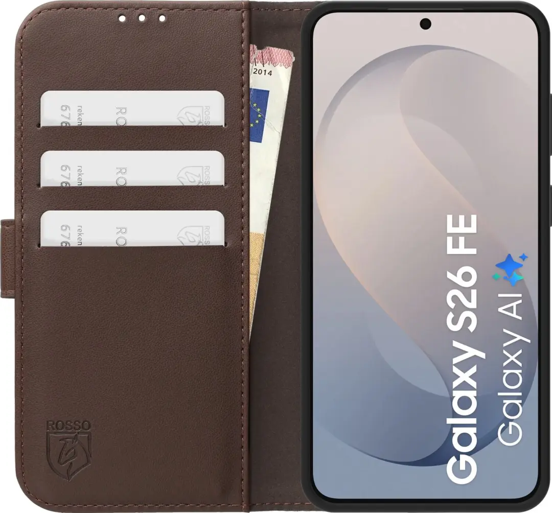Rosso Element Modern Hoesje Galaxy S26 FE - Bruin - afbeelding 4 van 6