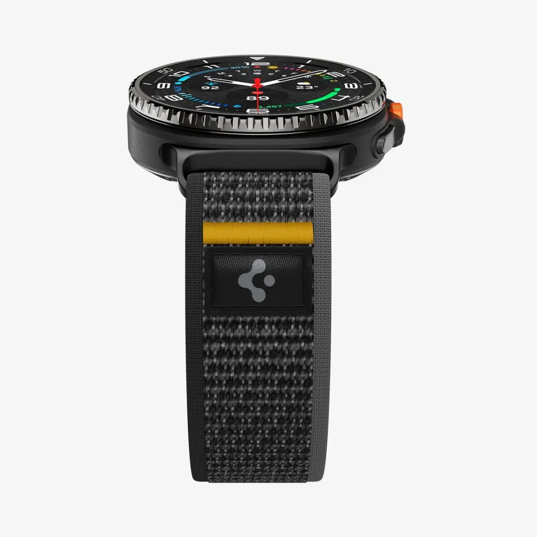 Spigen Athlex Air Bandje Samsung Galaxy Watch 8 - Zwart - afbeelding 3 van 6