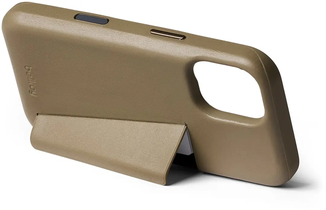 Bellroy 3 Card Wallet Hoesje iPhone 17 - Khaki - afbeelding 4 van 5