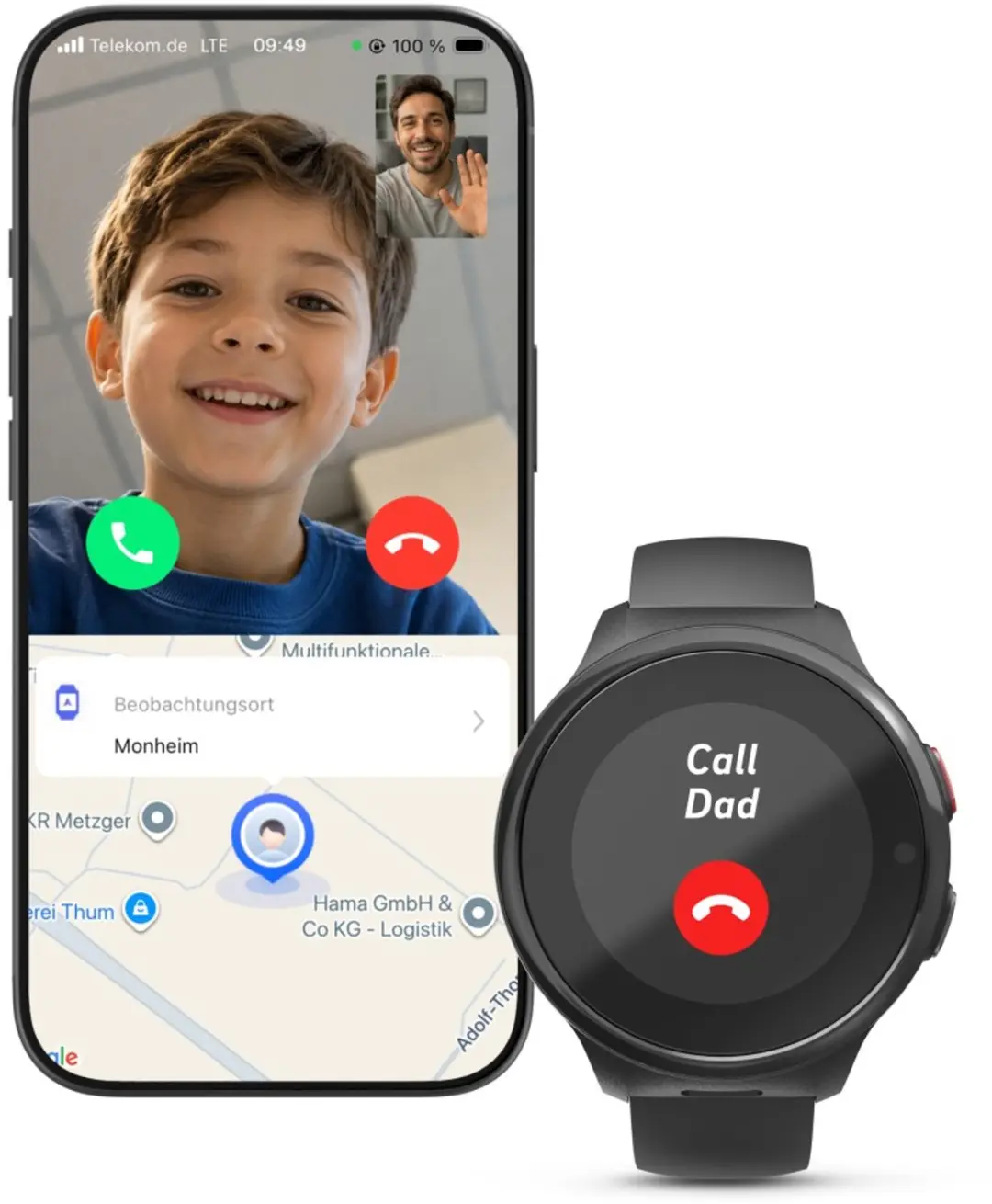 Hama Smartwatch voor Kinderen 00178668 - Zwart - afbeelding 5 van 6