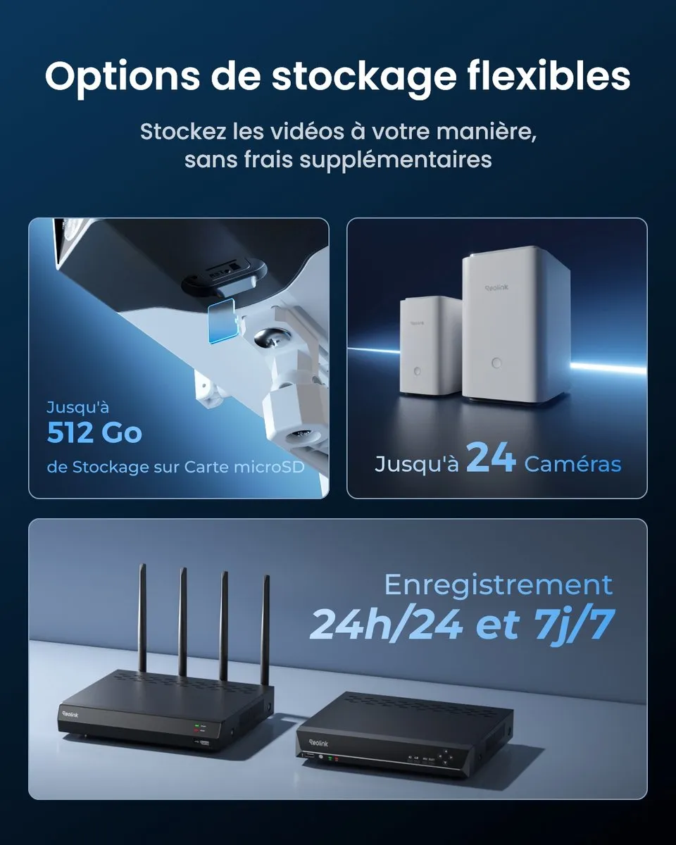 Reolink Duo 3 WiFi 16MP Panoramacamera - Wit