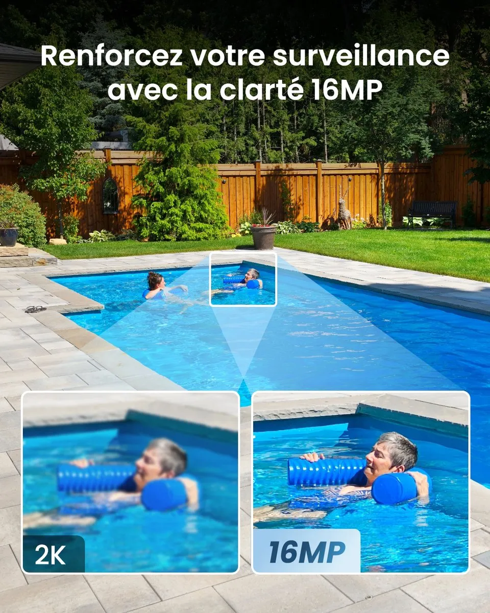 Reolink Duo 3 WiFi 16MP Panoramacamera - Wit