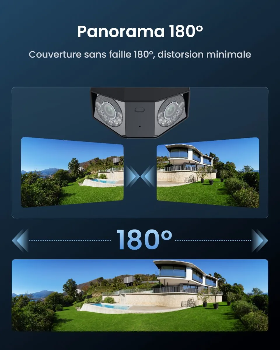 Reolink Duo 3 WiFi 16MP Panoramacamera - Wit