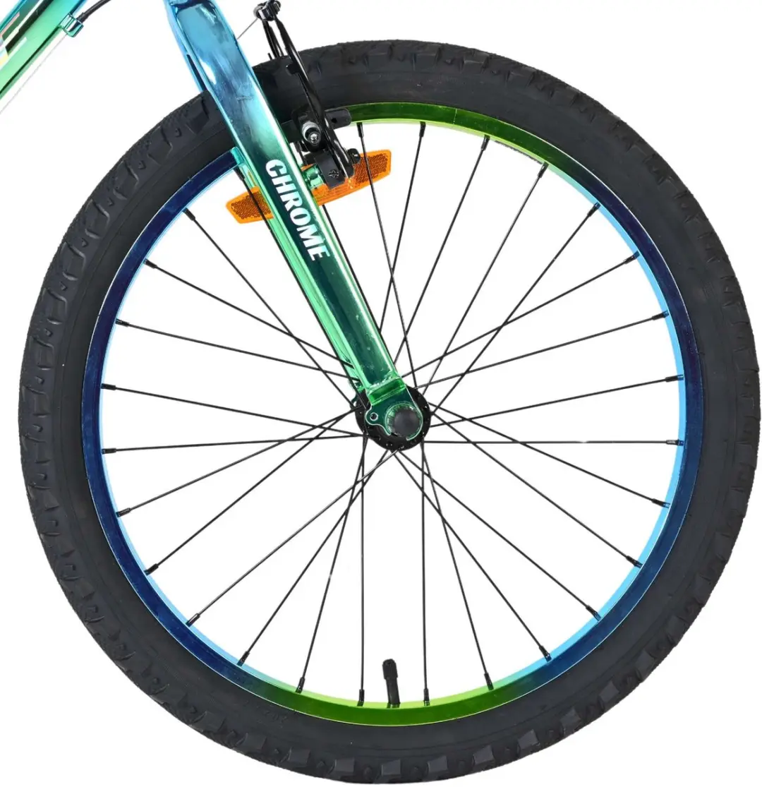 Volare Chrome Kinderfiets 20 inch - Blauw - afbeelding 6 van 6