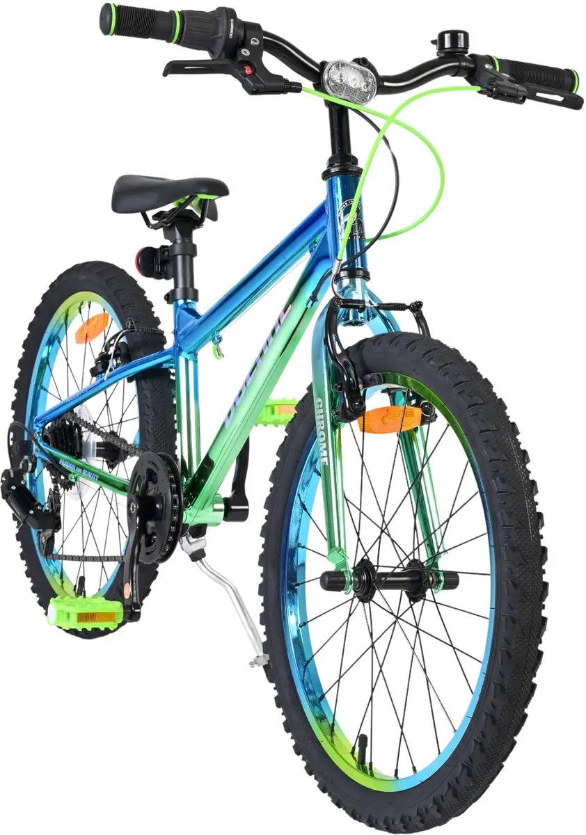 Volare Chrome Kinderfiets 20 inch - Blauw - afbeelding 3 van 6