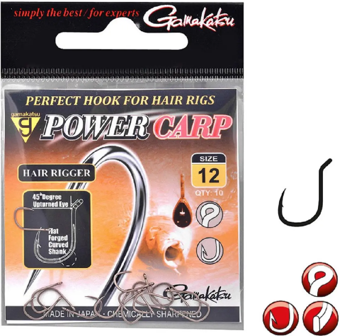 Gamakatsu G Power Carp Hair Rigger 185170-1400 - Maat 14 - afbeelding 2 van 2