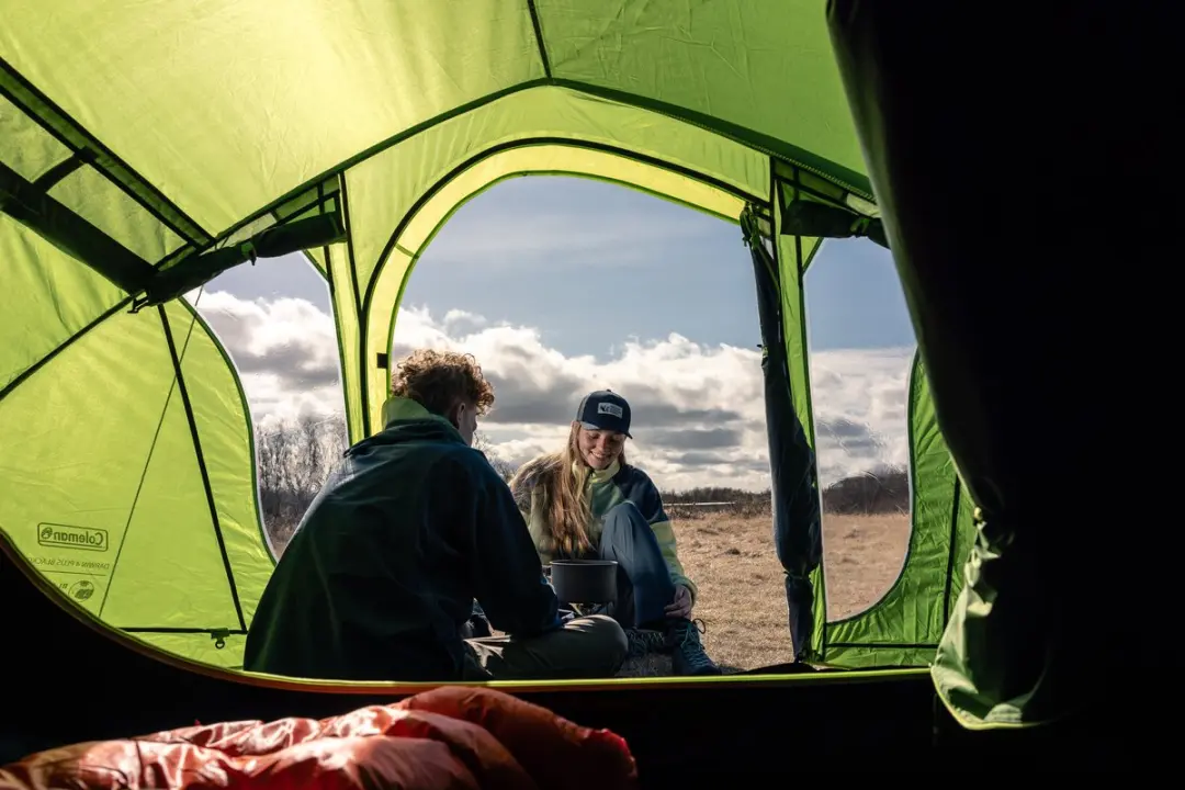 Coleman Darwin 2 Blackout Campingtent - Groen - afbeelding 4 van 6