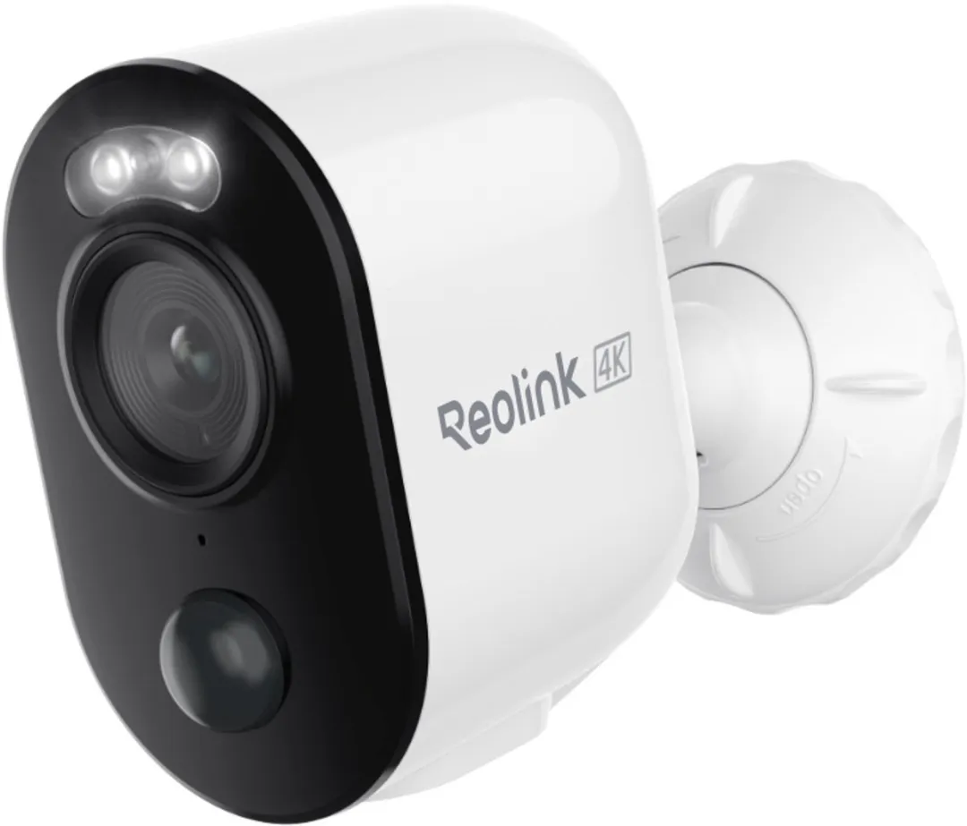 Reolink 4K camerabewaking buiten op batterij, Draadloos wifi, Detectie van personen/voertuigen/dieren, Nachtzicht in kleur