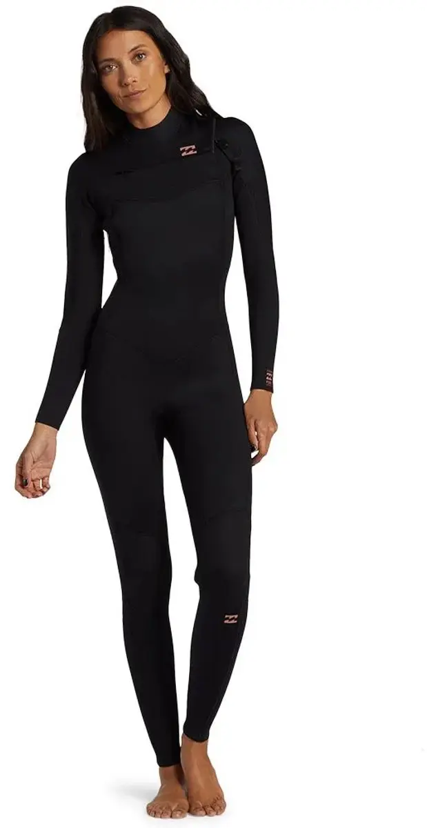 Billabong Foil Dames Wetsuit 4/3mm Borst Ritssluiting - afbeelding 3 van 6