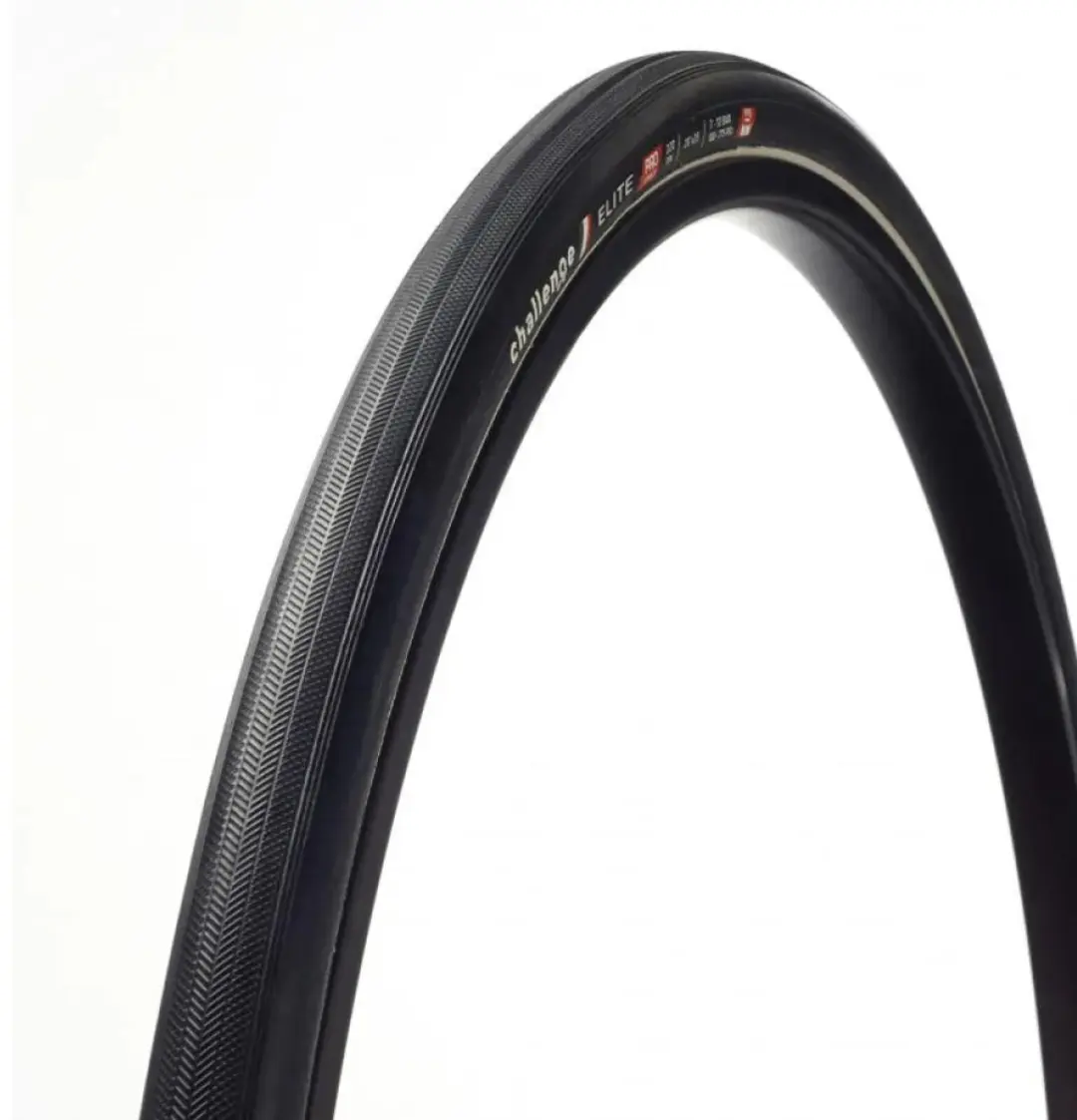 Challenge Elite Pro Tubular 700c x 23 Racefietsband - Zwart - afbeelding 2 van 2