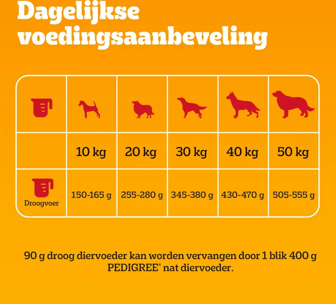 Pedigree Adult Hondenbrokken Rund & Groenten 12kg