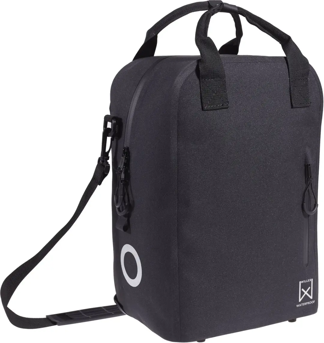 Willex Lumina Shopper Laptoptas 20L - Zwart - afbeelding 5 van 5