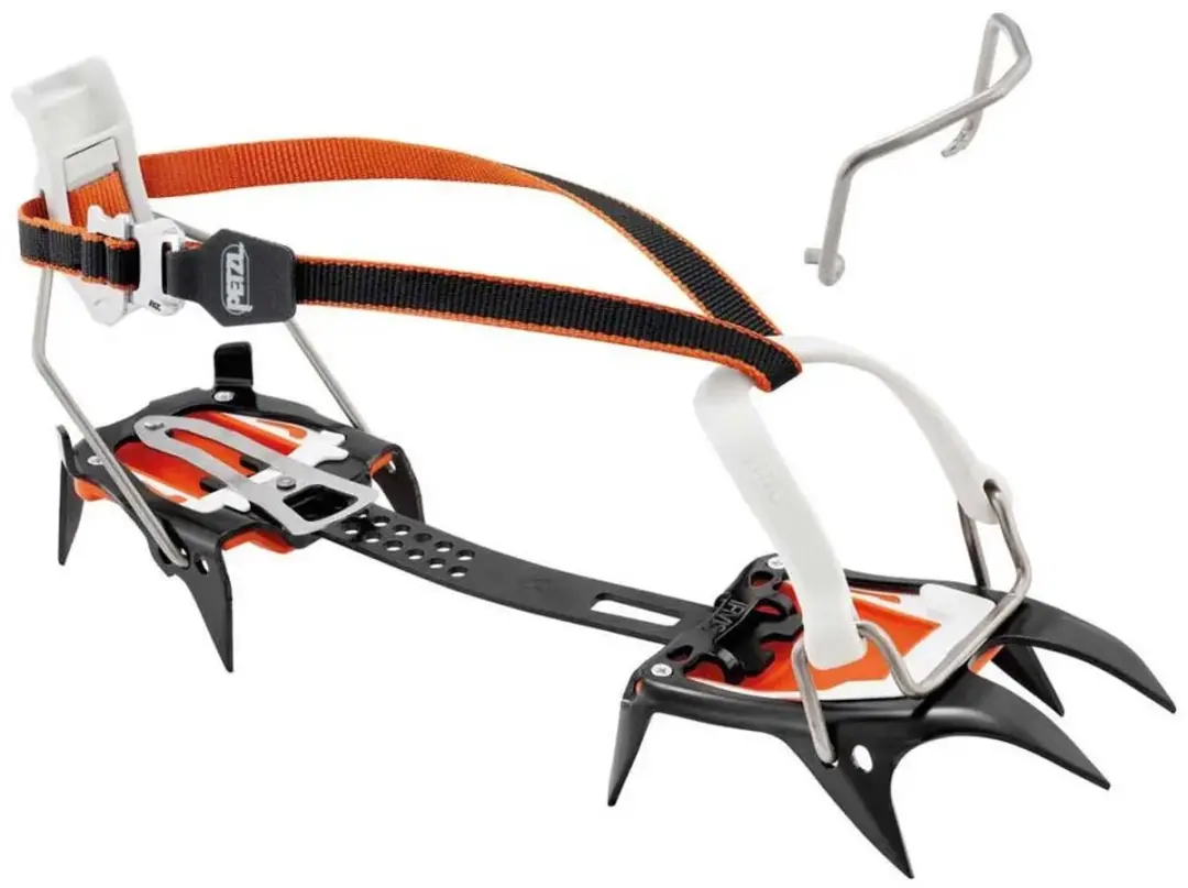 Petzl Irvis LL Stijgijzers - Oranje/Zwart - afbeelding 2 van 3