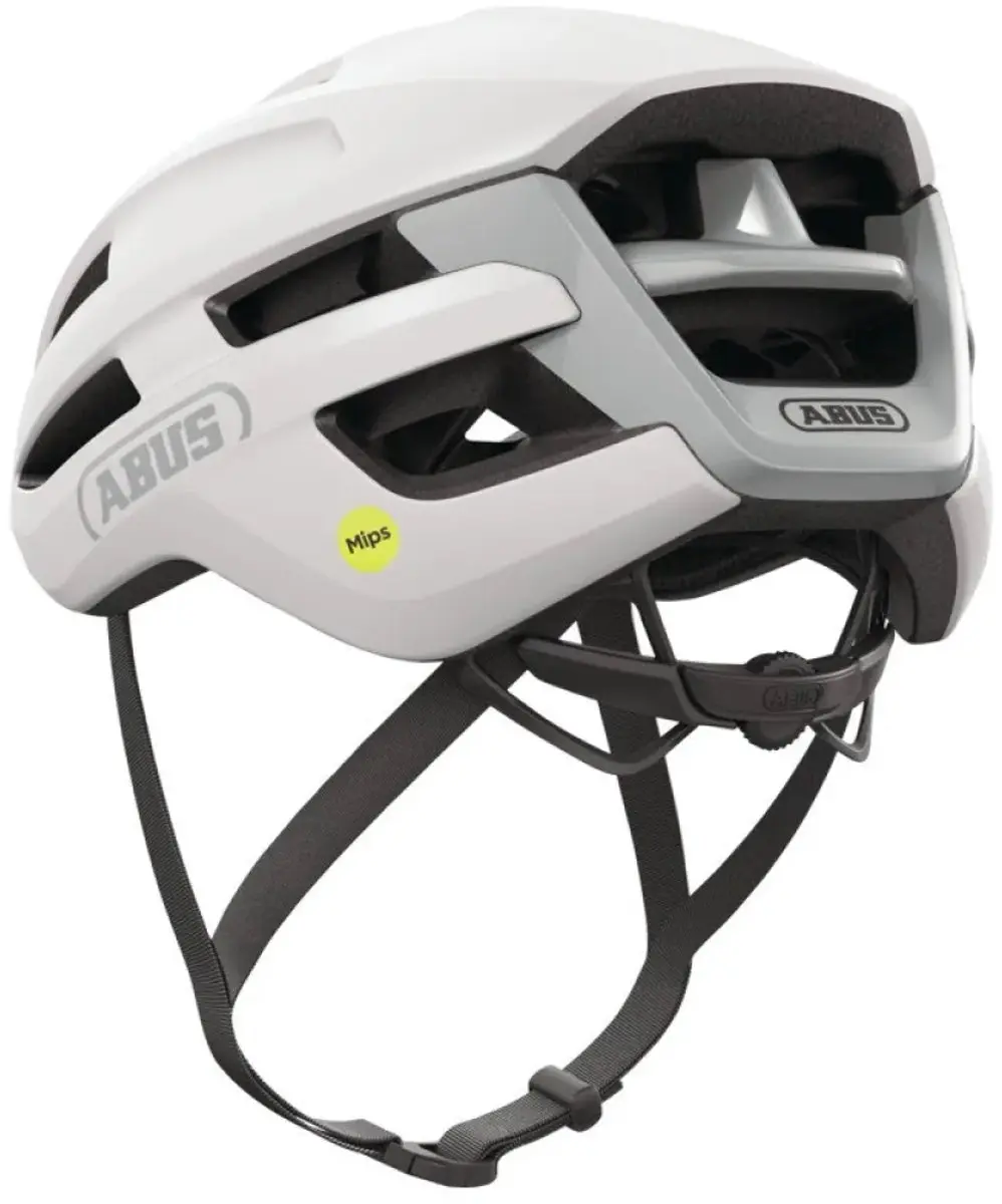 ABUS PowerDome MIPS Fietshelm - S - Polar White - afbeelding 3 van 4
