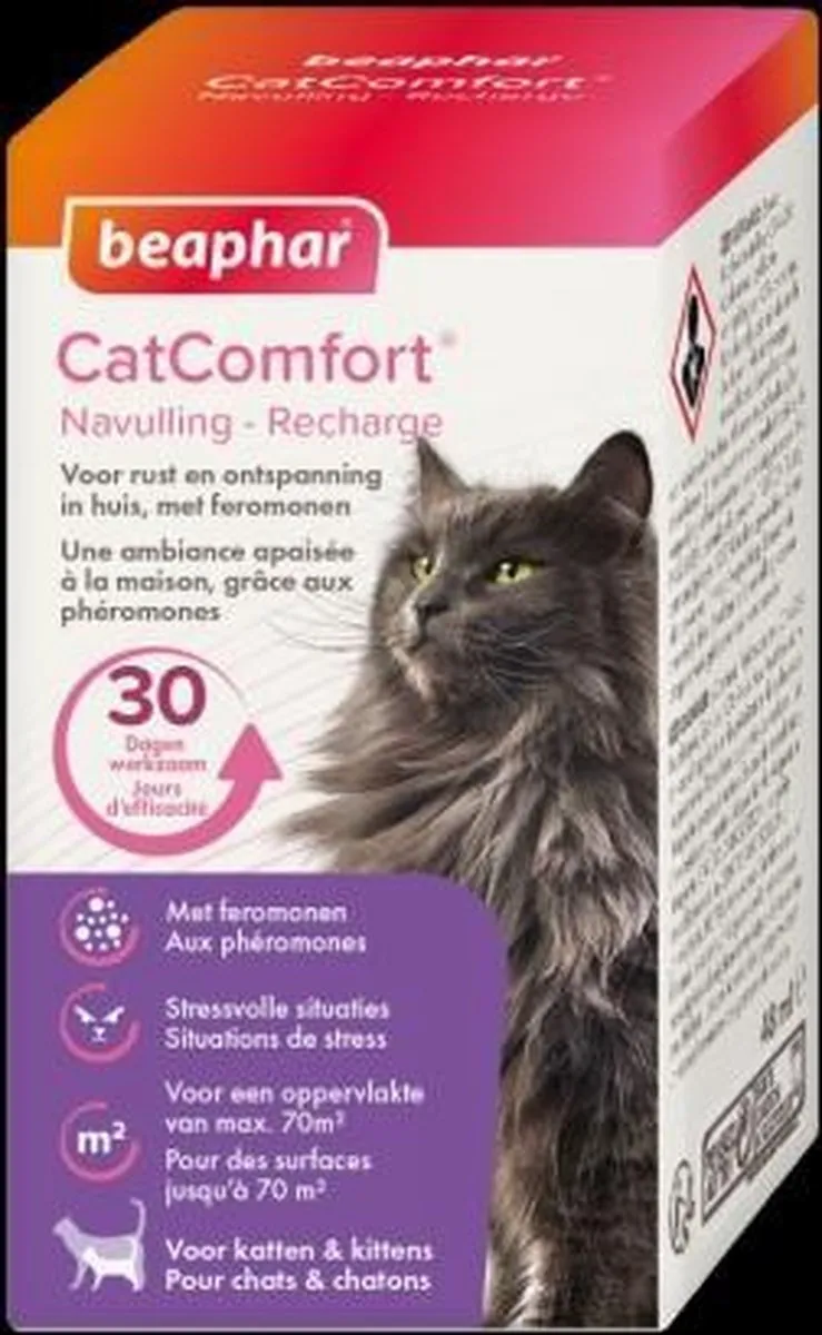 Beaphar Catcomfort Navulling Verdampers - 48ml - 3 Stuks