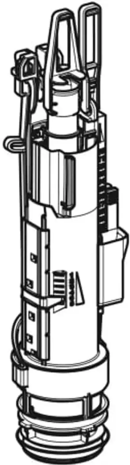 Geberit Type 212 Spoelventiel met smoorklep