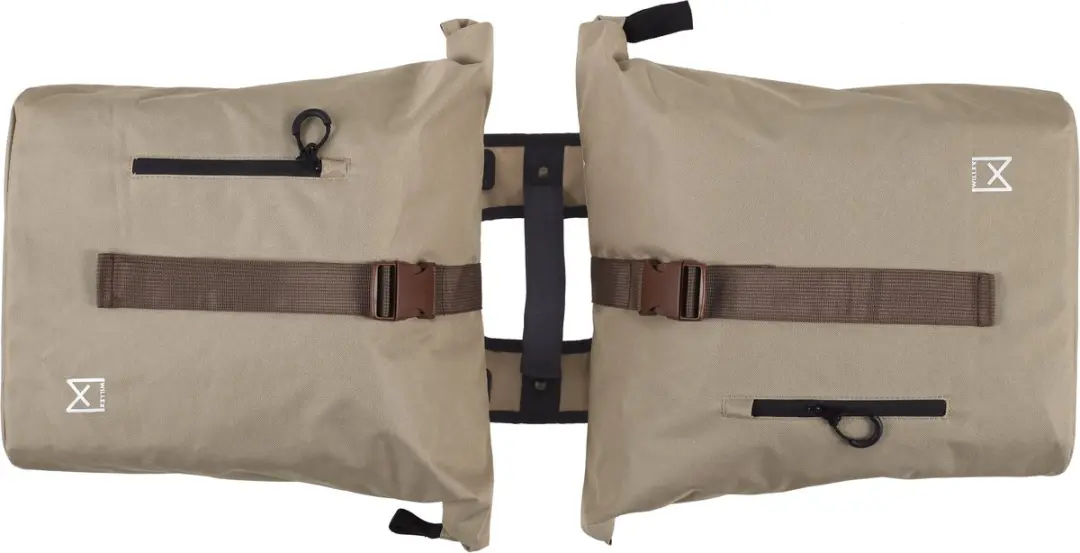 Willex Stadjer Dubbele Fietstas - 52L - Taupe - afbeelding 4 van 6