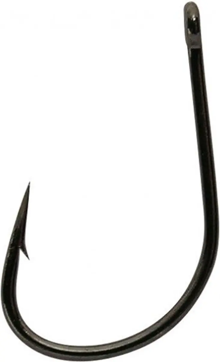 Gamakatsu LS-2033F New Label Eyed Hooks Black #8
