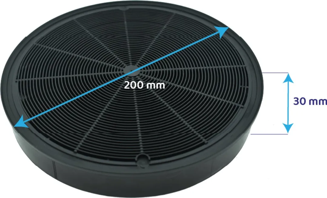 Neff Z5135X1 Filterset - 2 Stuks - Zwart