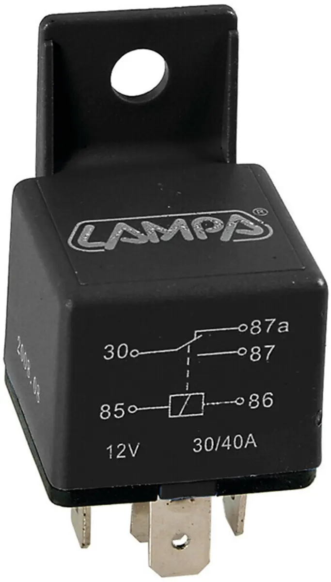 Relais 12V 20/ 30A 5 polig