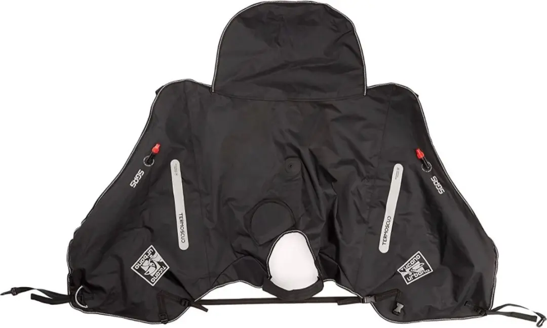 Tucano Urbano Beenkleed R198X Honda Forza 125/300 - Zwart - afbeelding 3 van 6