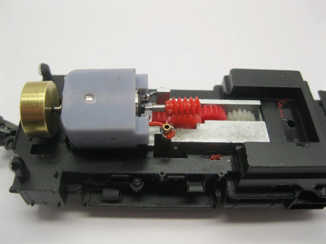 Roco micromotor HR004F HO Ombouwset - Blauw/Goud/Rood/Grijs