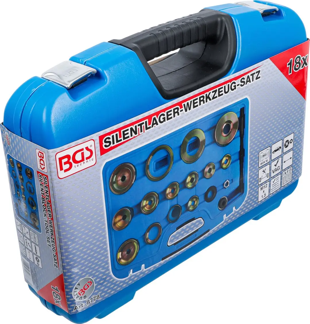 BGS Silentlager gereedschapset voor VAG 18 delig