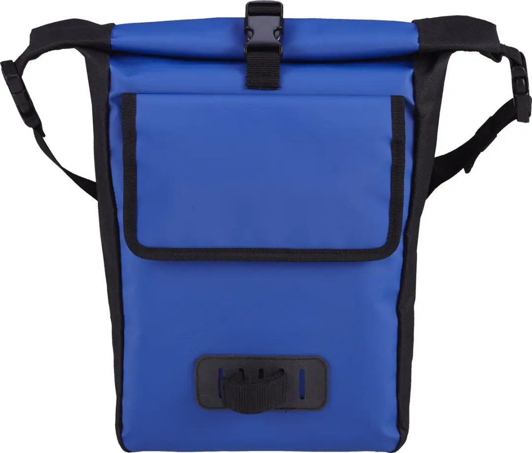 Willex Kompact Fietstas 16L - Zwart/Blauw - afbeelding 2 van 5