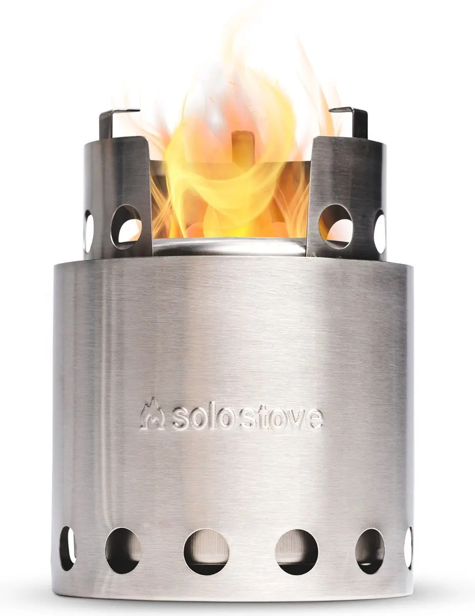 Solo Stove Lite draagbare kooktoestel. Geen vloeibare brandstof nodig. Krachtige