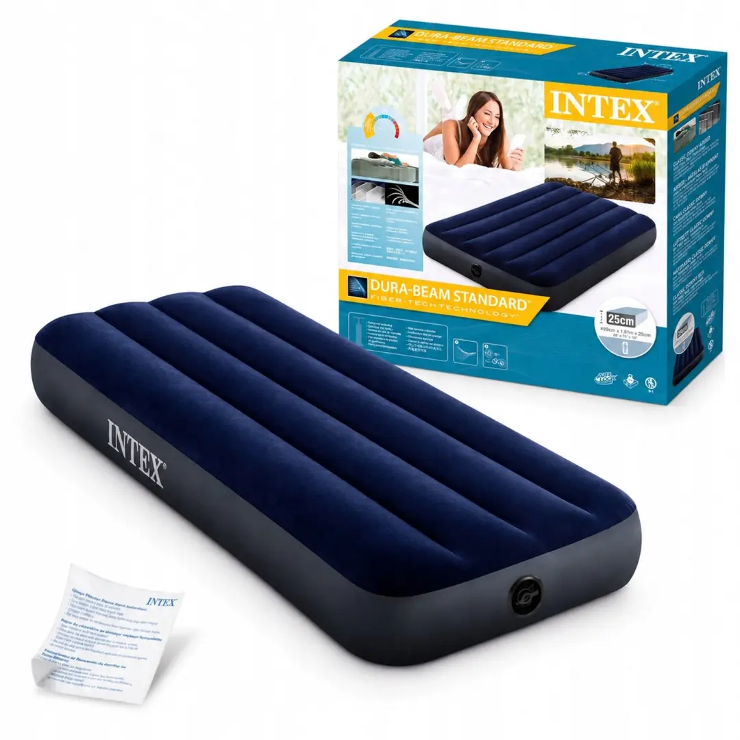 Intex Luchtbed 191x76x25 cm Blauw