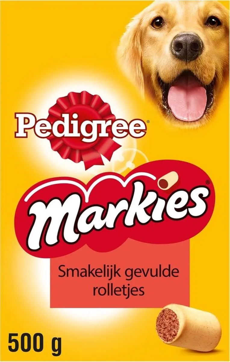 Pedigree Markies Smakelijke Vleesrolletjes 6x500g