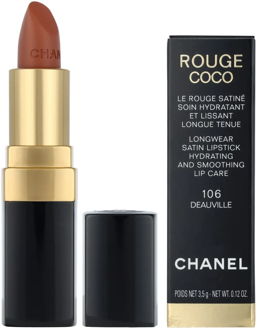Chanel Rouge Coco Flash Lippenstift 106 Deauville - afbeelding 6 van 6