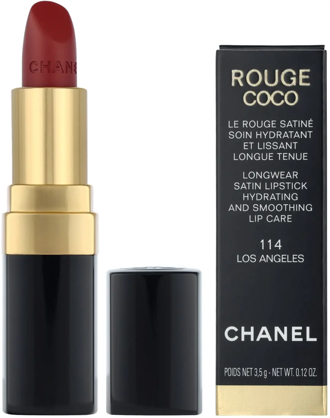 Chanel Rouge Coco Flash Lippenstift 114 Los Angeles - 3,5g - afbeelding 4 van 6