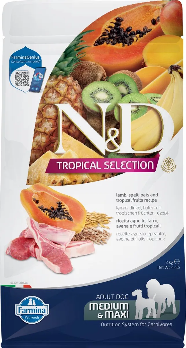 Farmina N&D Tropical Selection Lam 2kg
