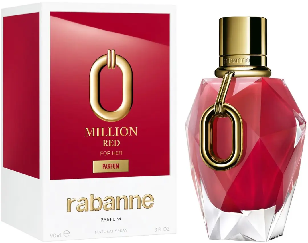 Paco Rabanne Million Red For Her Eau de Parfum 90ml - afbeelding 5 van 6