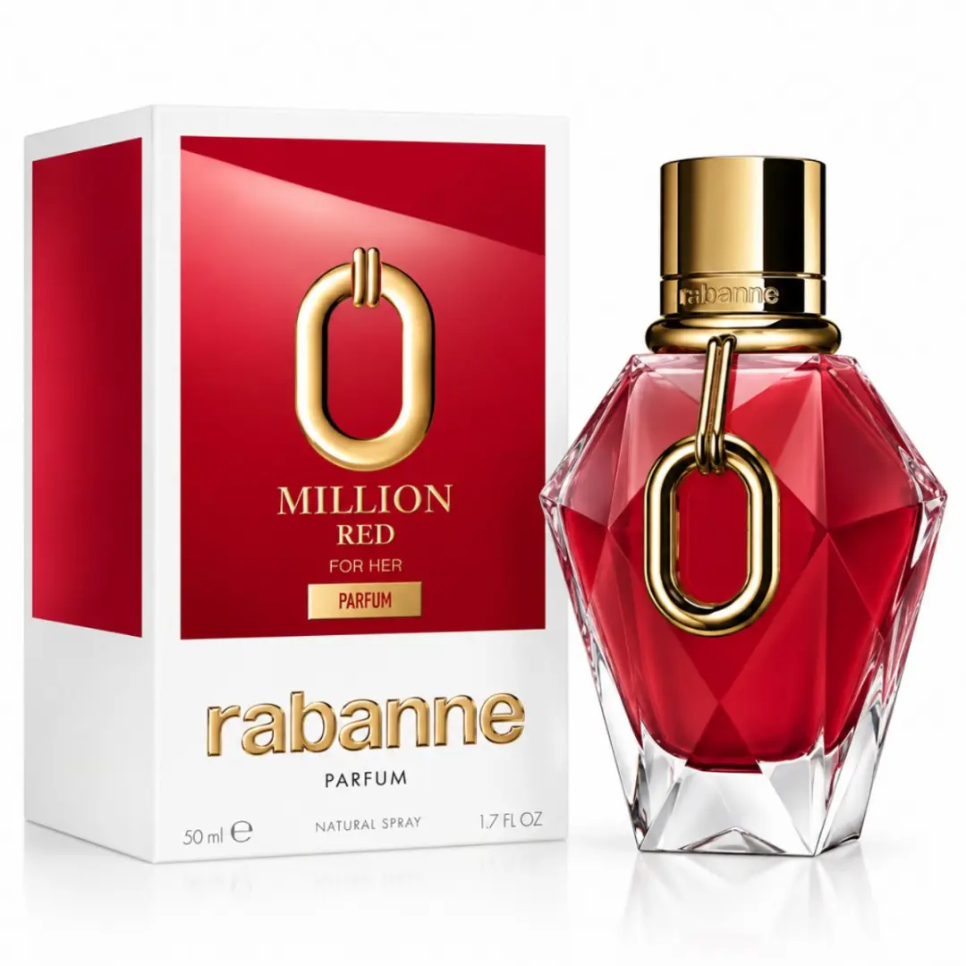 Paco Rabanne Million Red Eau de Parfum - 50ml - afbeelding 2 van 2
